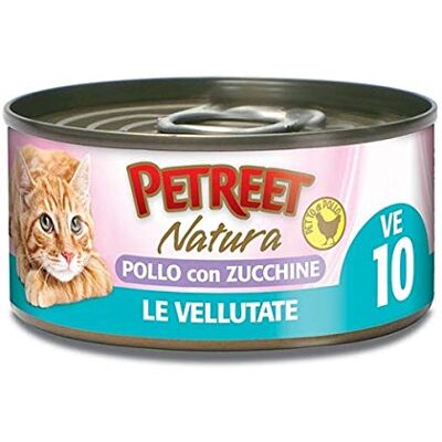Petreet Nourriture Humide Naturelle pour Chats - Pack 24x70g - Publicité Petreet Nourriture Humide Naturelle pour Chats - Pack 24x70g - Publicité