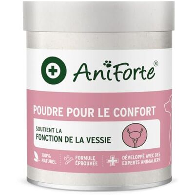 AniForte Formule pour la Vessie 100 g – Soutien Naturel pour Chiens avec Faiblesse Vésicale et Fuites Urinaires - Publicité AniForte Formule pour la Vessie 100 g – Soutien Naturel pour Chiens avec Faiblesse Vésicale et Fuites Urinaires - Publicité