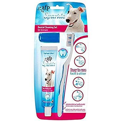 ALL FOR PAWS AFP 2076435 Brosse à Dents avec Carachide Saveur de Beurre pour Chien - Publicité ALL FOR PAWS AFP 2076435 Brosse à Dents avec Carachide Saveur de Beurre pour Chien - Publicité
