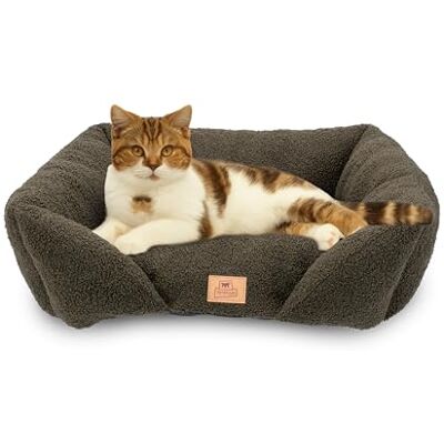 Ferplast Coussin pour Chien de Taille Moyenne, Panier pour Chat, Tissu bouclé synthétique Lavable, Rembourrage Moelleux, 55 x 45 x 20 cm. Vert - Publicité Ferplast Coussin pour Chien de Taille Moyenne, Panier pour Chat, Tissu bouclé synthétique Lavable, Rembourrage Moelleux, 55 x 45 x 20 cm. Vert - Publicité