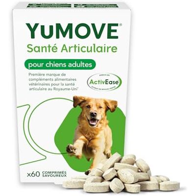 Lintbells YuMOVE Supplément Essentiel pour Chiens Adultes - Santé de Hanches et Articulations - Publicité Lintbells YuMOVE Supplément Essentiel pour Chiens Adultes - Santé de Hanches et Articulations - Publicité