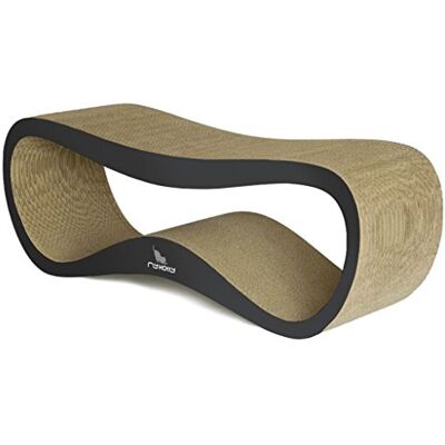 Mykotty LUI - Griffoir pour Chats - 75x25x25cm - Noir - Publicité Mykotty LUI - Griffoir pour Chats - 75x25x25cm - Noir - Publicité