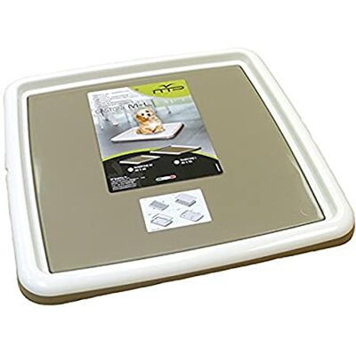 MP Bergamo Rosewood Bac Antidérapant/Antifuites pour Tapis à Toilettes pour Chiots Taille Moyen 53 x 53 cm - Publicité MP Bergamo Rosewood Bac Antidérapant/Antifuites pour Tapis à Toilettes pour Chiots Taille Moyen 53 x 53 cm - Publicité