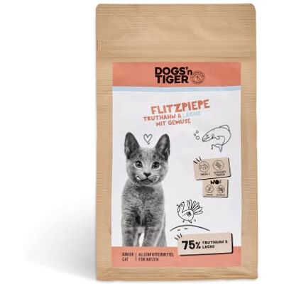 Dogs’n Tiger - Flitzpiepe - Dinde 55% - Croquettes chatons - Publicité Dogs’n Tiger - Flitzpiepe - Dinde 55% - Croquettes chatons - Publicité