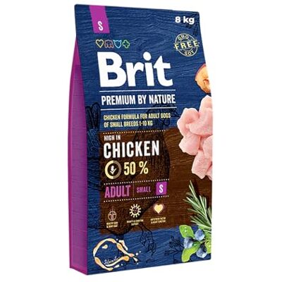 Brit Premium Croquette pour Chien Adulte 8 kg Taille S - Publicité Brit Premium Croquette pour Chien Adulte 8 kg Taille S - Publicité
