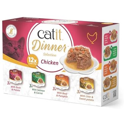 Catit Cuisine Dinner Assortiment - Publicité Catit Cuisine Dinner Assortiment - Publicité