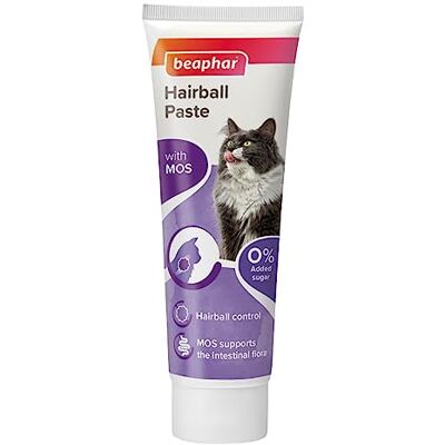 Beaphar 2 in 1 Hairball Paste - Publicité Beaphar 2 in 1 Hairball Paste - Publicité