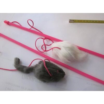 Bubimex Canne à Pêche Souris pour Chat - Publicité Bubimex Canne à Pêche Souris pour Chat - Publicité