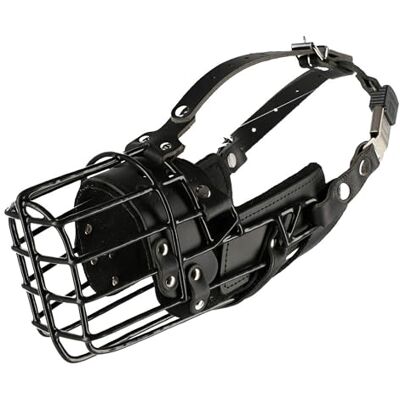 DINGO GEAR WWW.DINGOGEAR.COM 1977 Dingo Gear S03048 Muselière en métal caoutchouté pour Chien Malinois Produit Universel Confortable et Professionnel pour Les Longues promenades - Publicité DINGO GEAR WWW.DINGOGEAR.COM 1977 Dingo Gear S03048 Muselière en métal caoutchouté pour Chien Malinois Produit Universel Confortable et Professionnel pour Les Longues promenades - Publicité