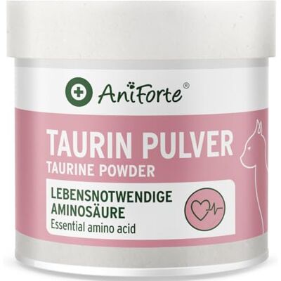 AniForte - Taurine for Cats - 100g - Complément d'acides aminés - Complément pour animaux - Publicité AniForte - Taurine for Cats - 100g - Complément d'acides aminés - Complément pour animaux - Publicité
