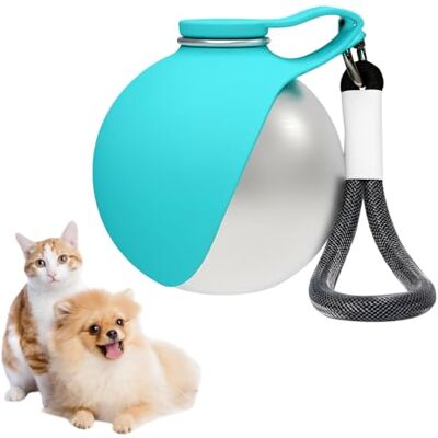 MiOYOOW Bouteille d'eau Portable pour Animaux de Compagnie, Gourde de 285ML Compacte pour Chiens et Chats, Gamelle Étanche avec Bol Pliable en Silicone pour Les Promenades et Randonnées en Extérieur - Publicité MiOYOOW Bouteille d'eau Portable pour Animaux de Compagnie, Gourde de 285ML Compacte pour Chiens et Chats, Gamelle Étanche avec Bol Pliable en Silicone pour Les Promenades et Randonnées en Extérieur - Publicité