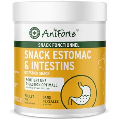 AniForte Snack estomac & intestins pour Chiens 300 g – friandise probiotique avec Terre médicinale, fenouil, mélisse et Cumin pour Soutenir la Digestion et la consistance des selles - Publicité AniForte Snack estomac & intestins pour Chiens 300 g – friandise probiotique avec Terre médicinale, fenouil, mélisse et Cumin pour Soutenir la Digestion et la consistance des selles - Publicité