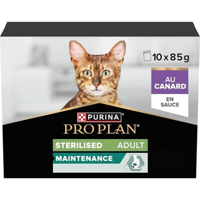 PRO PLAN Canard en Sauce - Nourriture pour Chats Adultes - Publicité PRO PLAN Canard en Sauce - Nourriture pour Chats Adultes - Publicité