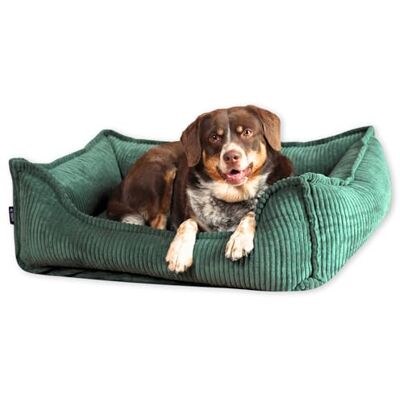 4L Textil Lit pour chien douillet en velours côtelé Hugo Premium-LINE Panier pour chien orthopédique Coussin pour chien pelucheux Lit pour chien avec housse en mousse à mémoire de forme - Publicité 4L Textil Lit pour chien douillet en velours côtelé Hugo Premium-LINE Panier pour chien orthopédique Coussin pour chien pelucheux Lit pour chien avec housse en mousse à mémoire de forme - Publicité