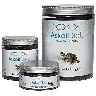 ASKOLL - Paillettes diététiques pour tortues d'aquarium 250ml/100g - Publicité ASKOLL - Paillettes diététiques pour tortues d'aquarium 250ml/100g - Publicité