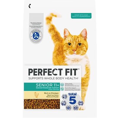 Nourriture pour chats seniors 11+ poulet - Publicité Nourriture pour chats seniors 11+ poulet - Publicité