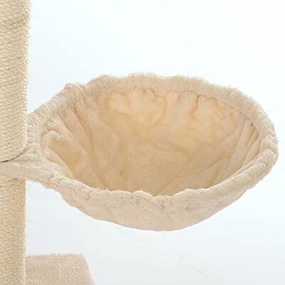Lycce Panier de rechange pour arbre à chat en peluche Beige Ø 30 cm - Publicité Lycce Panier de rechange pour arbre à chat en peluche Beige Ø 30 cm - Publicité