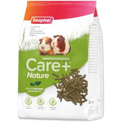 Nourriture Care+ Nature pour cobayes de Beaphar - Naturelle, Riche en fibres, Vitamine C - Publicité Nourriture Care+ Nature pour cobayes de Beaphar - Naturelle, Riche en fibres, Vitamine C - Publicité