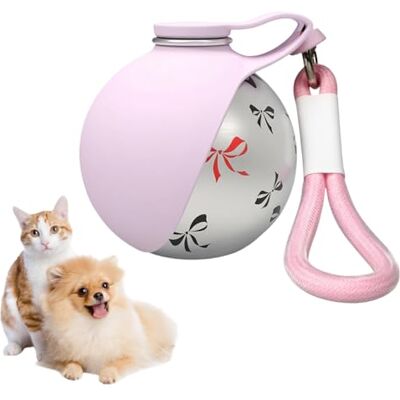 MiOYOOW Bouteille d'eau Portable pour Animaux de Compagnie, Gourde de 285ML Compacte pour Chiens et Chats, Gamelle Étanche avec Bol Pliable en Silicone pour Les Promenades et Randonnées en Extérieur - Publicité MiOYOOW Bouteille d'eau Portable pour Animaux de Compagnie, Gourde de 285ML Compacte pour Chiens et Chats, Gamelle Étanche avec Bol Pliable en Silicone pour Les Promenades et Randonnées en Extérieur - Publicité