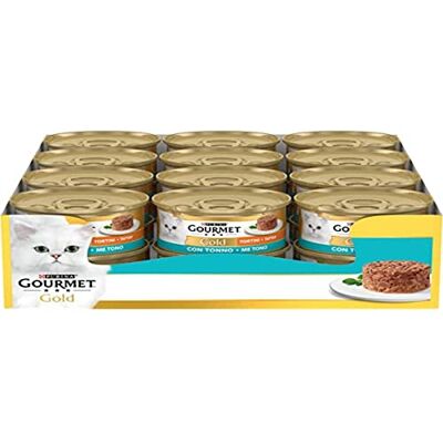 Gourmet Gold Tortini Nourriture pour Chats au Thon - Nourriture Pour Chats - Publicité Gourmet Gold Tortini Nourriture pour Chats au Thon - Nourriture Pour Chats - Publicité