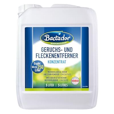 Bactador Concentré - Anti-odeurs et Taches - 5000 ml - Publicité Bactador Concentré - Anti-odeurs et Taches - 5000 ml - Publicité