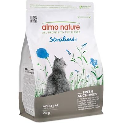 Almo Nature Nourriture pour chats stérilisés - 2kg - Publicité Almo Nature Nourriture pour chats stérilisés - 2kg - Publicité