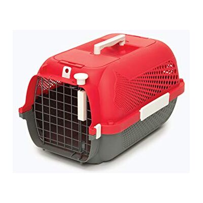 Catit Voyageur 41380 Sac de Transport pour Chat Rouge Cerise Taille S - Publicité Catit Voyageur 41380 Sac de Transport pour Chat Rouge Cerise Taille S - Publicité