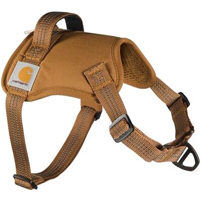 Carhartt Harnais Anti-Traction pour Chien en Nylon Canard, entièrement réglable avec poignée de contrôle Rapide et Accents réfléchissants, Marron XL, Taille XL - Publicité Carhartt Harnais Anti-Traction pour Chien en Nylon Canard, entièrement réglable avec poignée de contrôle Rapide et Accents réfléchissants, Marron XL, Taille XL - Publicité