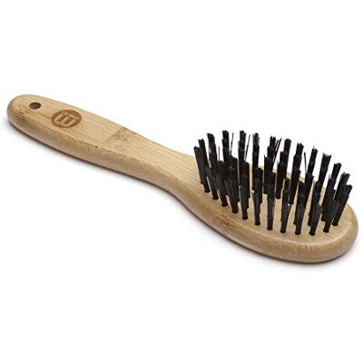 Brosse à petites soies en bambou Mikki - Toilettage pour animaux - Publicité Brosse à petites soies en bambou Mikki - Toilettage pour animaux - Publicité