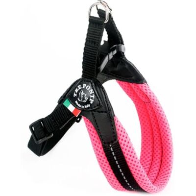 Tre Ponti - Easy Fit Mesh Neon - Pink - Click Buckle - Dog Harness - Publicité Tre Ponti - Easy Fit Mesh Neon - Pink - Click Buckle - Dog Harness - Publicité