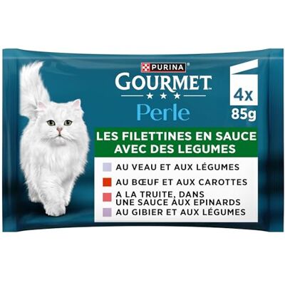 Gourmet Perle Filettines légumes 4x85g - Publicité Gourmet Perle Filettines légumes 4x85g - Publicité