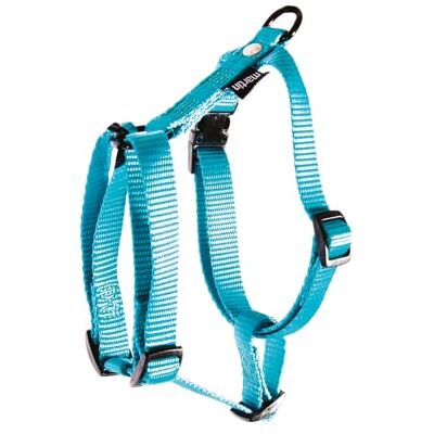 Harnais pour Chiens Martin Sellier - Nylon Réglable - Turquoise - M - 50-70cm - Publicité Harnais pour Chiens Martin Sellier - Nylon Réglable - Turquoise - M - 50-70cm - Publicité