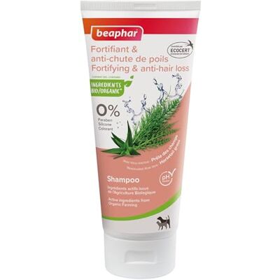 Beaphar - Fortifiant Anti-Chute - 200ml - Shampooing animalier - Publicité Beaphar - Fortifiant Anti-Chute - 200ml - Shampooing animalier - Publicité