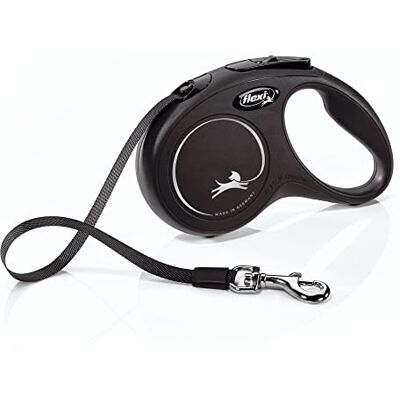 Flexi - Cl10t5.250.S - Noir - Retractable dog leash - Publicité Flexi - Cl10t5.250.S - Noir - Retractable dog leash - Publicité