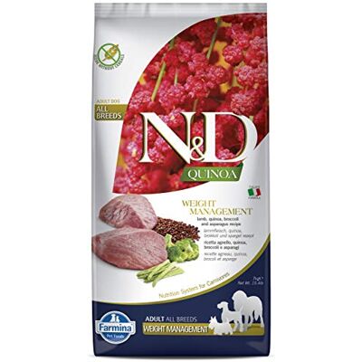 N&D Quinoa Dog Weight Management Lamb 7 KG - Publicité N&D Quinoa Dog Weight Management Lamb 7 KG - Publicité