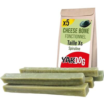 YAKDOG SANTÉ+ Bâtonnets Au Fromage pour Chien avec Spiruline Peau, Pelage & Immunité sans Gluten Riche en Protéines & Calcium Friandises Longue Durée Recette Himalayenne Belgique XS - Publicité YAKDOG SANTÉ+ Bâtonnets Au Fromage pour Chien avec Spiruline Peau, Pelage & Immunité sans Gluten Riche en Protéines & Calcium Friandises Longue Durée Recette Himalayenne Belgique XS - Publicité