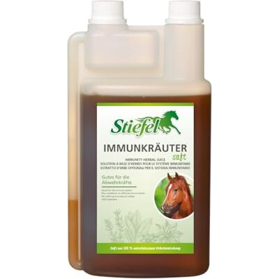 Jus d'herbes immunes pour chevaux - Stiefel - Publicité Jus d'herbes immunes pour chevaux - Stiefel - Publicité