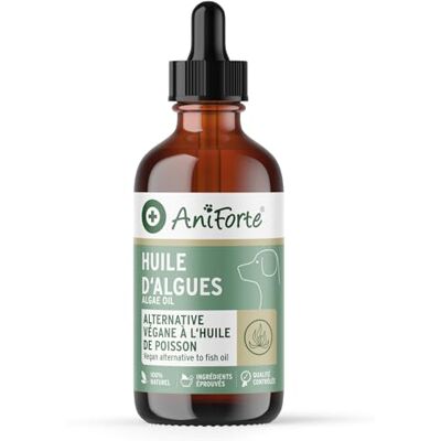 AniForte Huile d’Algues 50 ML pour Chiens & Chats – Riche en Oméga-3 Végétaliens, Soutien Articulations, Peau et Pelage - Publicité AniForte Huile d’Algues 50 ML pour Chiens & Chats – Riche en Oméga-3 Végétaliens, Soutien Articulations, Peau et Pelage - Publicité