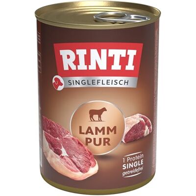 Rinti - 94041 - Agneau - 12 x 400 g - Nourriture pour chiens - Publicité Rinti - 94041 - Agneau - 12 x 400 g - Nourriture pour chiens - Publicité