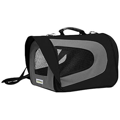 CROCI - ROCKET - Nylon - Noir - Pet Carrier - Publicité CROCI - ROCKET - Nylon - Noir - Pet Carrier - Publicité