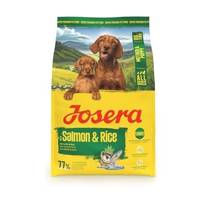 Josera Mother & Puppy Saumon & Riz (1 x 3 kg) Croquettes Haut de Gamme pour chiennes gestantes/allaitantes et Chiots Apport Optimal en énergie et en L-carnitine sans Gluten Lot de 1 - Publicité Josera Mother & Puppy Saumon & Riz (1 x 3 kg) Croquettes Haut de Gamme pour chiennes gestantes/allaitantes et Chiots Apport Optimal en énergie et en L-carnitine sans Gluten Lot de 1 - Publicité