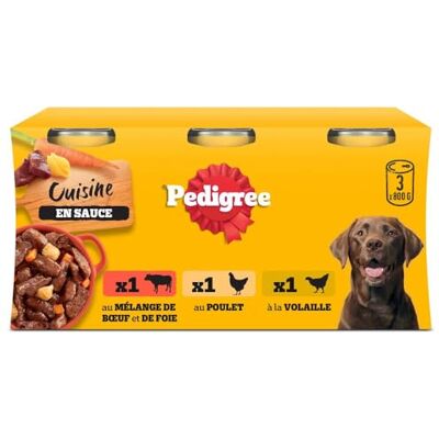 Nourriture pour chiens adultes Pedigree - Protéines de haute qualité - Fabriqué en France - Publicité Nourriture pour chiens adultes Pedigree - Protéines de haute qualité - Fabriqué en France - Publicité