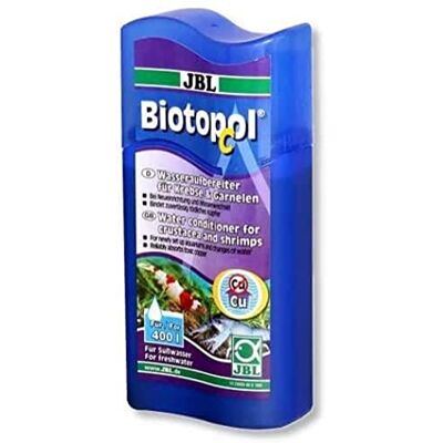 JBL Biotopol C - Fixation cuivre - pour crustacés d'eau douce - Water conditioner - Publicité JBL Biotopol C - Fixation cuivre - pour crustacés d'eau douce - Water conditioner - Publicité