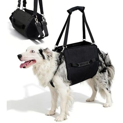 GOMETY Harnais de Levage pour Chien, Harnais de Soutien Réglable pour Chien Âgé, Handicapé ou Blessé, Aide à la Mobilité avec Poignée, Support pour Pattes Arrières et Rééducation - Publicité GOMETY Harnais de Levage pour Chien, Harnais de Soutien Réglable pour Chien Âgé, Handicapé ou Blessé, Aide à la Mobilité avec Poignée, Support pour Pattes Arrières et Rééducation - Publicité
