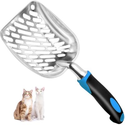 Apidgrowth Pelle à litière pour chat En métal Longue poignée Pelle à litière pour chat Pelle à litière pour chat Pelle en grille Convient pour bac à litière pour chat (bleu) - Publicité Apidgrowth Pelle à litière pour chat En métal Longue poignée Pelle à litière pour chat Pelle à litière pour chat Pelle en grille Convient pour bac à litière pour chat (bleu) - Publicité
