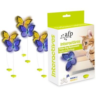 ALL FOR PAWS AFP Interactives Flutter Bug Re-Fill (6 Pack) - Publicité ALL FOR PAWS AFP Interactives Flutter Bug Re-Fill (6 Pack) - Publicité