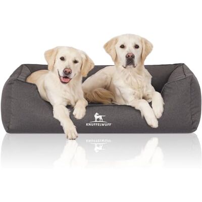 Knuffelwuff Panier/Coussin/Corbeille Orthopédique Léon pour Chien Anthracite Taille XL - Publicité Knuffelwuff Panier/Coussin/Corbeille Orthopédique Léon pour Chien Anthracite Taille XL - Publicité