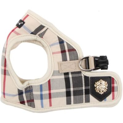 Puppia Junior Harnais Petit Chien à Carreaux Gilet Souple Convient également aux Chiots Harnais Anti Traction pour Chien, Beige, XS - Publicité Puppia Junior Harnais Petit Chien à Carreaux Gilet Souple Convient également aux Chiots Harnais Anti Traction pour Chien, Beige, XS - Publicité