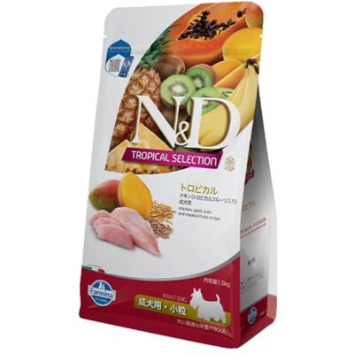 Farmina ND Dog Tropical Selection Mini Poulet 1,5 kg - Publicité Farmina ND Dog Tropical Selection Mini Poulet 1,5 kg - Publicité