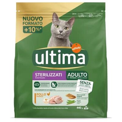 ultima Nourriture pour Chats stérilisés Adultes avec Poulet, 440g - Publicité ultima Nourriture pour Chats stérilisés Adultes avec Poulet, 440g - Publicité
